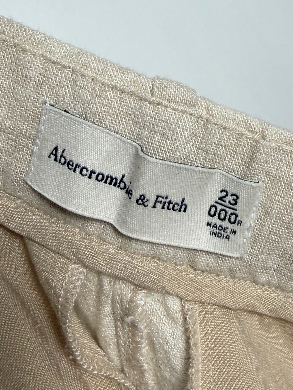 Abercrombie & Fitch Sloane Linen Pants 23 - Picture 4 of 16